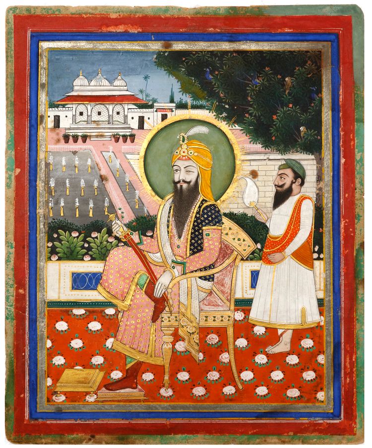 PORTRAIT OF MAHARAJA RANJIT SINGH, NORTH INDIA, 19TH CENTURY