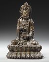 A CHINESE BRONZE FIGURE OF GUANYIN, CIRCA 1500