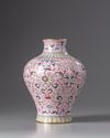 A Chinee famille rose vase