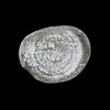 AN EARLY ISLAMIC GLASS WEIGHT OF THREE QUARTER DIRHAM