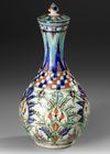 VASE WITH LID, KÜTAHYA, TURKEY , CA. 1900
