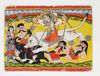 DURGA KILLING THE DEMON, JODHPUR RAJASTHAN INDIA, 19TH CENTURY