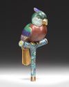 A CHINESE CLOISONNÉ ENAMEL BIRD CAGE, QING DYNASTY ( 1644-1911)