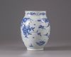A Chinese blue and white ginger jar