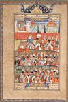 DOUBLE PERSIAN MINIATURE, 18TH CENTURY