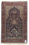 A KASHAN KURK PRAYER RUG, 1930