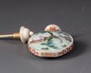 A Chinese famille rose 'narrative' snuff bottle