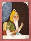 A PORTRAIT OF MAHARAJA RANJIT SINGH, PUNJAB PLAINS, NORTH INDIA, CIRCA 19TH CENTURY