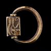 A PHOENICIAN RING IN GOLD WITH AN EYE OF HORUS, 6TH-7TH CENTURY CENTURY BC