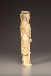 An ivory carving of a maiden