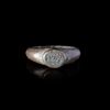 A SILVER RING WITH A PHOENICIAN INSCRIPTION, 7TH/6TH CENTURY BC