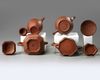 Four Chinese Yixing teapots