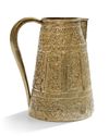 A MALAY SILVER JUG, 19TH CENTURY