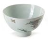 A CHINESE FAMILLE VERTE BOWL, CHINA, QING DYNASTY (1644-1911)
