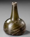 A GERMAN GLASS BOTTLE, 16TH-17TH CENTURY
