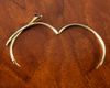 A 14 CARAT GOLD EUROPEAN 'SNAKE' BRACELET