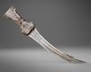 A PERSIAN QAJAR DAGGER WITH FIVE BLADES (KHANJAR), 19TH CENTURY