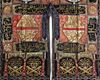 AN OTTOMAN METAL-THREAD CURTAIN OF THE HOLY KAABA DOOR (BURQA), EGYPT OR TURKEY