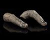 A PAIR OF TWO ROMAN FINGERS, 2ND CENTURY AD
