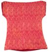 AN OTTOMAN LAMPAS-WEAVE TUNIC MADE FROM A CENOTAPH COVER, TURKEY, LATE 19TH CENTURY