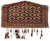 AN ANTIQUE TURKMEN YOMUD ASMALYK (CAMEL DECORATION FOR WEDDING CEREMONIES)