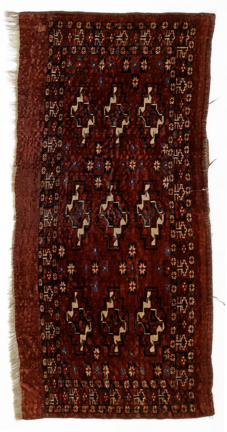 A TURKMEN TORBA RUG