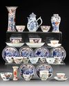 A LARGE COLLECTION OF CHINESE EXPORT PORCELAIN, 18TH CENTURY