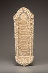A Cantonese ivory letter rack