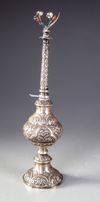 AN OTTOMAN SILVER ROSEWATER BOTTLE, 18TH-19TH CENTURY