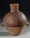 A NEOLITHIC PAINTED POTTERY JAR,  MAJIAYAO CULTURE, CHINA, MID TO LATE 3RD MILLENIUM BC