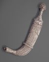 A SILVER DAGGER, SAUDI ARABIA, 19TH CENTURY