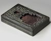 A Chinese inkstone and box
