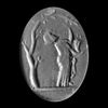 A ROMAN CARNELIAN INTAGLIO WOMAN WITH TREE, 1ST-2ND CENTURY AD