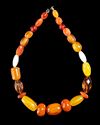 A MULTI-COLOR BEADED STATEMENT NECKLACE