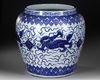 A LARGE CHINESE POT, JIAJING PERIOD, MING DYNASTY (1368-1644) OR LATER