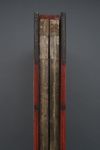A TALL JAPANESE SCREEN DEPICTING A WINTER SCENE, LATE EDO PERIOD (FIRST HALF 19TH CENTURY)