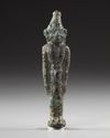 AN EASTERN MEDITERRANEAN BRONZE DIETY, CIRCA 2ND-1ST MILLENNIUM B.C.