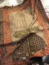 A LARGE OTTOMAN METAL EMBROIDERED HANGING PANEL ,TURKEY,18TH CENTURY