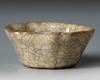A CHINESE SMALL CRACKLE-GLAZED FLORIFORM WASHER 18TH-19TH CENTURY