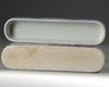 A CHINESE BLUE AND WHITE PEN BOX AND COVER FOR THE ISLAMIC MARKET, CHINA, 20TH CENTURY