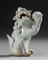 A CHINESE QINGBAI-GLAZED MYTHICAL BEAST, SONG DYNASTY (960-1279)