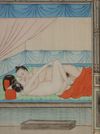 A group of four Chinese erotic album leaves