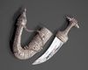 SILVER YEMENI DAGGER (JANBIYA)   EARLY 20TH CENTURY