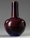 A CHNESE FLAMBÉ-GLAZED BOTTLE VASE, CHINA, 19TH-20TH CENTURY