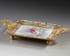 A FRENCH GILT CHAMPLEVÉ ENAMEL DRESSER STAND, 19TH CENTURY