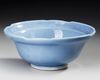 A LIGHT BLUE GLAZED CHINESE BOWL, 19TH CENTURY