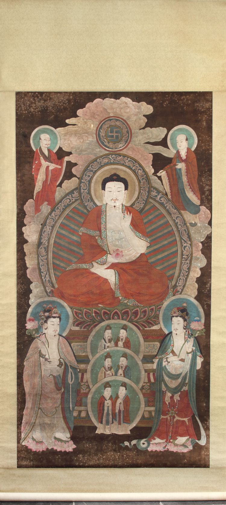 A KOREAN 'BUDDHIST' HANGING SCROLL