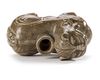 A CHINESE YUEYAO ZOOMORPHIC VESSEL, WESTERN JIN DYNASTY (265-317)