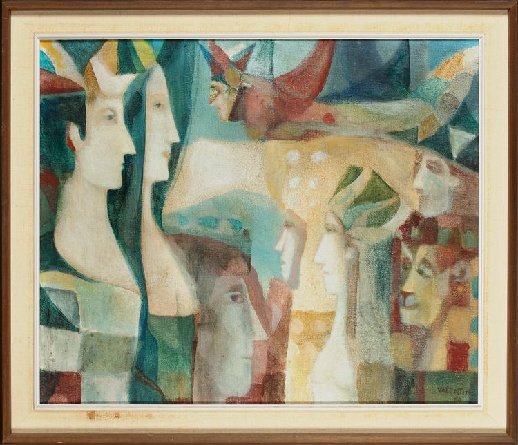 VALINTIN, FIGURATIVE ART, 1980