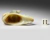 A SMALL CHINESE JADE CARVED VASE, 19TH-20TH CENTURY